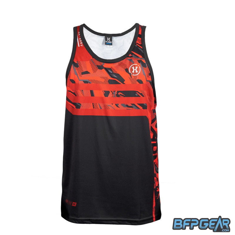 HK Army Tank Top Shredded Red - DryFit