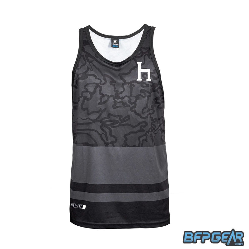 HK Army Tank Top Chaos Black - DryFit