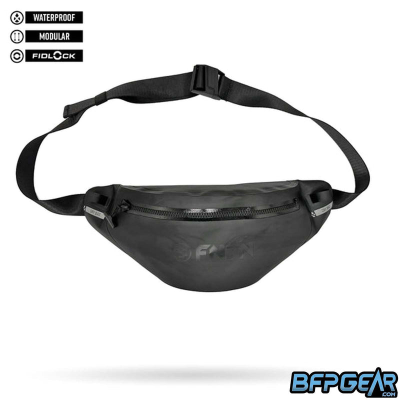 The Infamous x FNDN sling bag. A fully waterproof, modular, and secure bag to keep items in. 