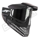 The JT ProFlex goggle system in all black. Comes with a clear thermal lens.