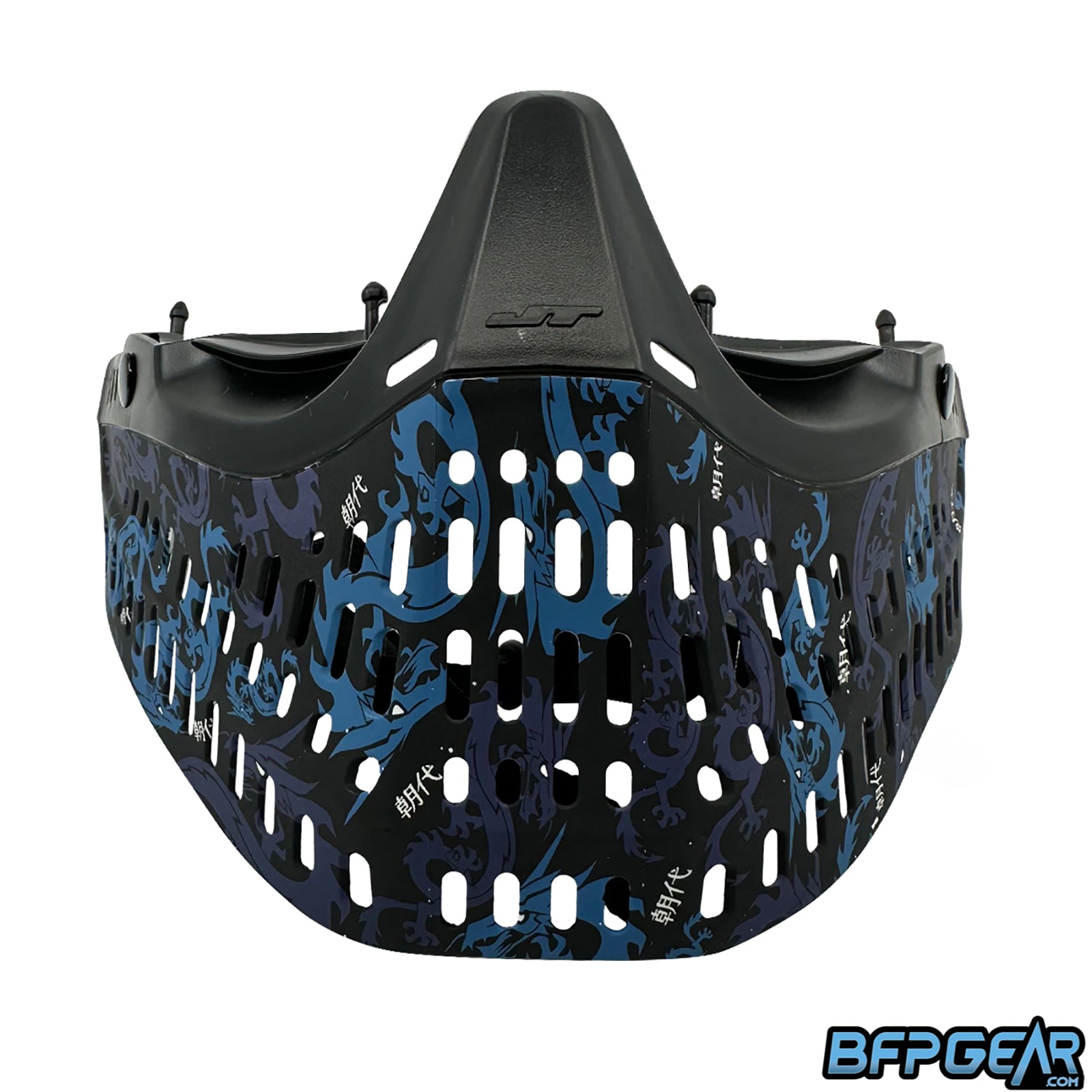JT ProFlex faceplate in the Black Dynasty design. Fits all JT ProFlex frames.