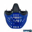 JT ProFlex faceplate in black and blue. Fits all JT ProFlex frames.