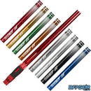 The HK Army LAZR barrel kit in dust red with colored inserts. Luxe threaded.