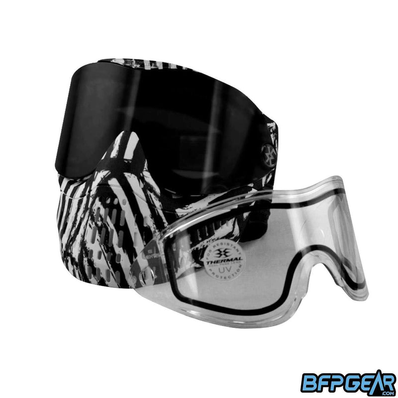 Empire E-Flex Paintball Mask - LE Zebra