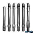 Dust Pewter PRO DNA Silencio Full Barrel Kit showing barrel backs with sizing and tip.