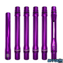 Gloss Purple PRO DNA Silencio Full Barrel Kit showing barrel backs with sizing and tip.