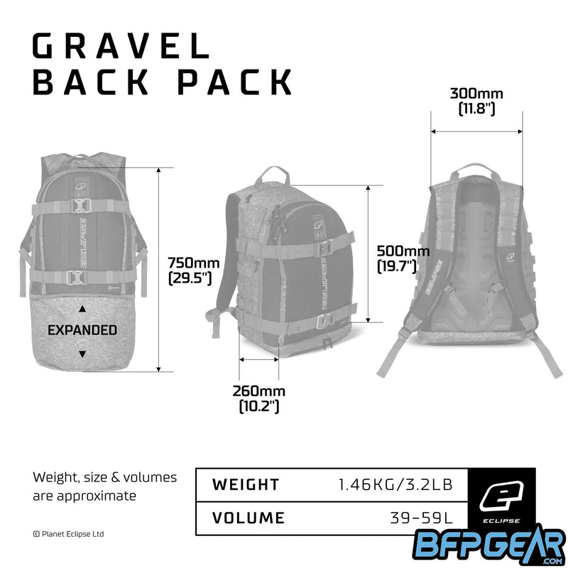 Planet Eclipse GX2 Gravel Backpack