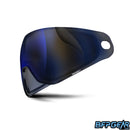 The HK Army KLR/SLR lens in Pure Cobalt Blue. Outer treatment of the lens is dark blue mirror.