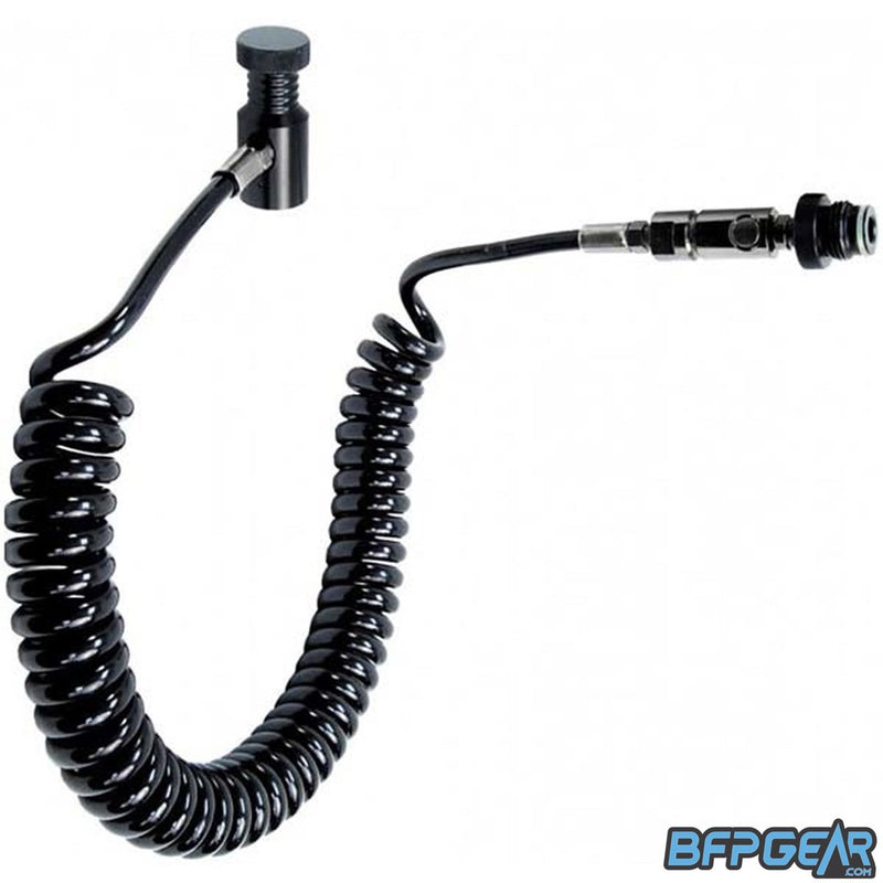 Tippmann ConneX Coiled Remote Line w/ Quick Disconnect