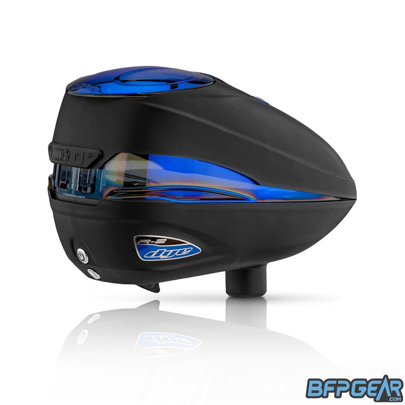 Dye Rotor R2 Paintball Loader - Black/Blue Ice