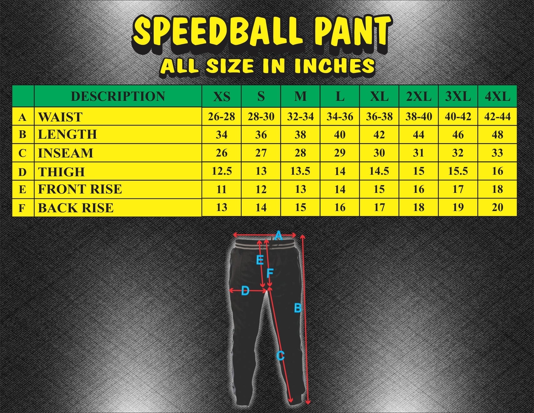 JT Speedball Joggers - Modern Bad Bones