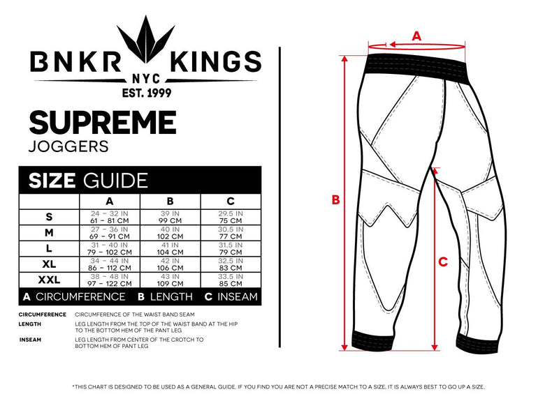 BunkerKings Supreme Jogger Pants