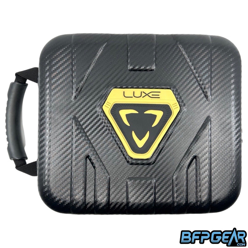 The carrying case the DLX TM40 comes in. The case protects the marker and the contents inside.