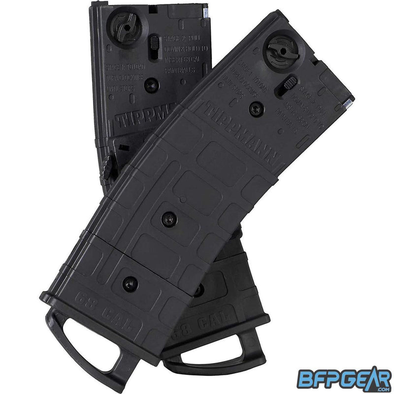 Tippmann TMC/Stormer .68 Magazine - 2pk w/Coupler-Black