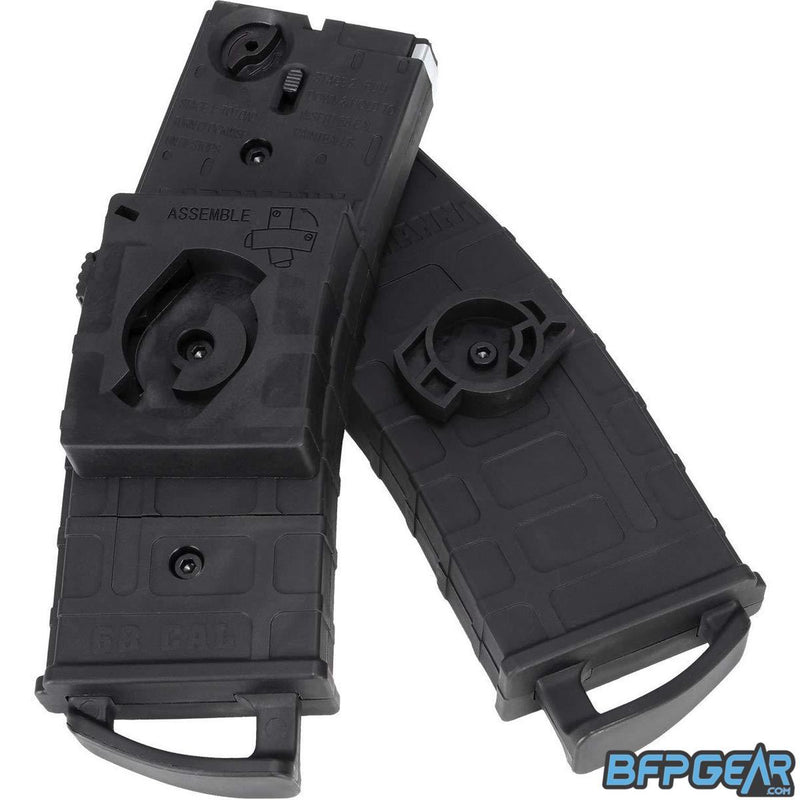 Tippmann TMC/Stormer .68 Magazine - 2pk w/Coupler-Black