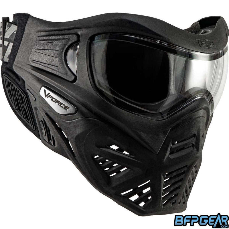 VForce Grill 2.0 Paintball Mask - Black / Black