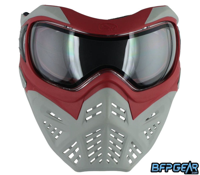 VForce Grill 2.0 Paintball Mask - Dragon Red/Grey