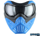 VForce Grill 2.0 Paintball Mask - Azure Black/Blue