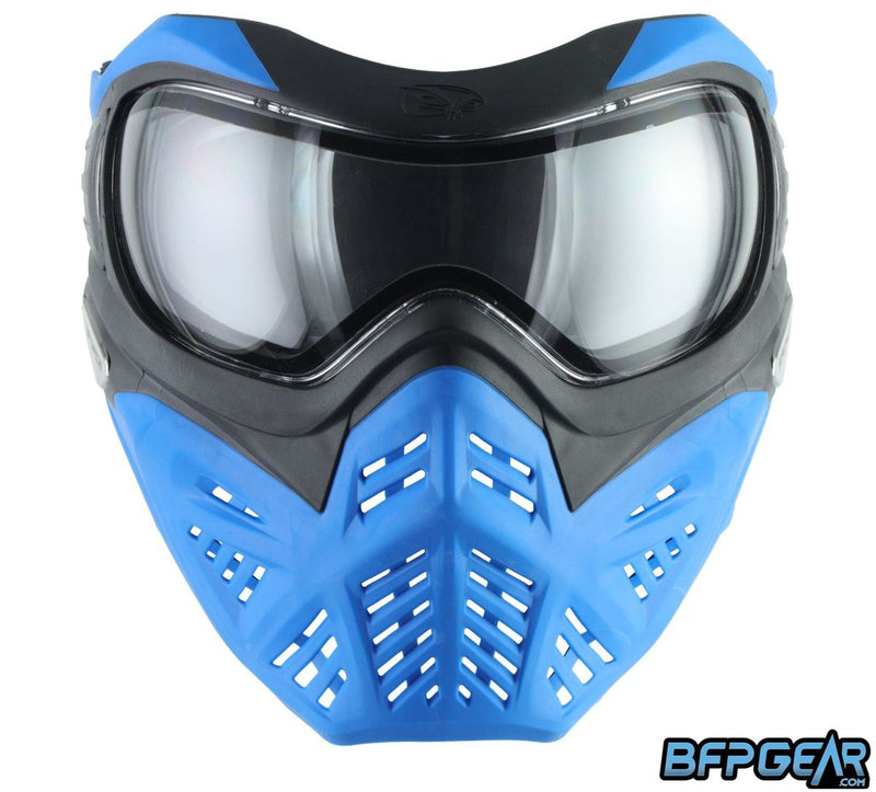 VForce Grill 2.0 Paintball Mask - Azure Black/Blue