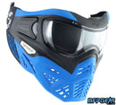 VForce Grill 2.0 Paintball Mask - Azure Black/Blue