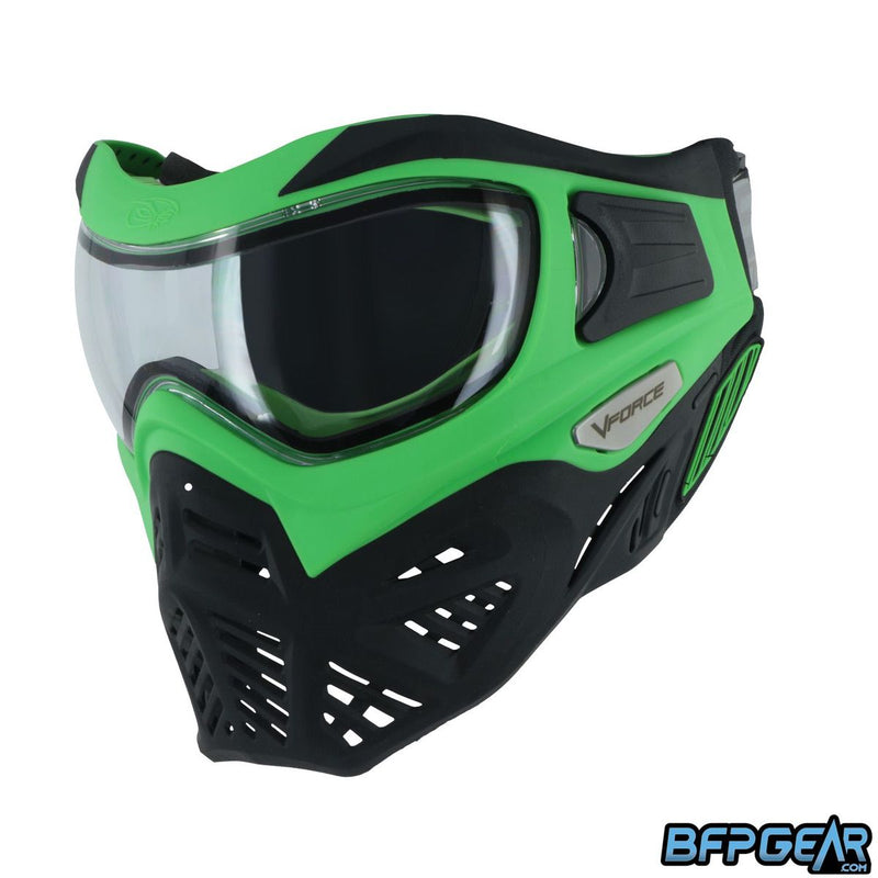 VForce Grill 2.0 Paintball Mask - Green / Black