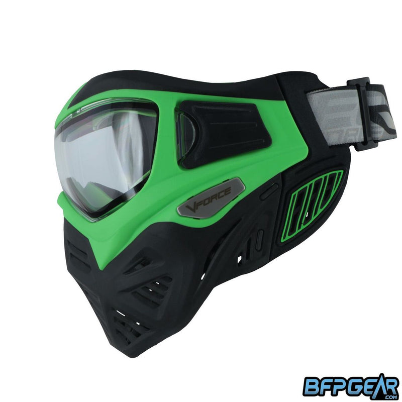 VForce Grill 2.0 Paintball Mask - Green / Black