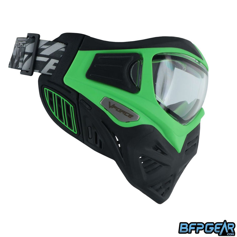 VForce Grill 2.0 Paintball Mask - Green / Black