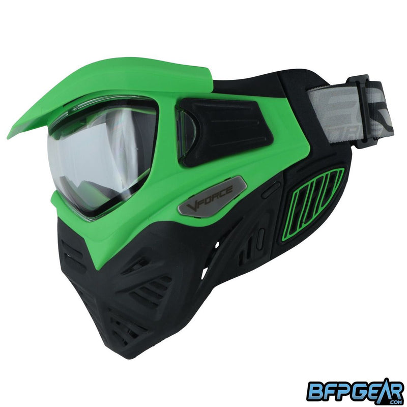 VForce Grill 2.0 Paintball Mask - Green / Black