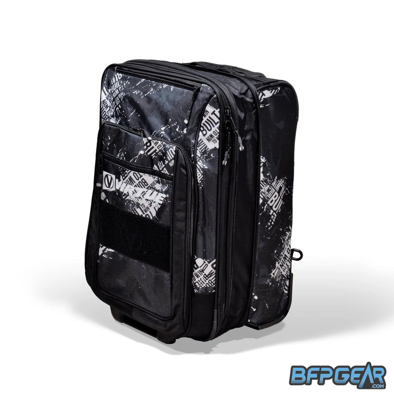 The virtue mid roller gear bag in built to win black.