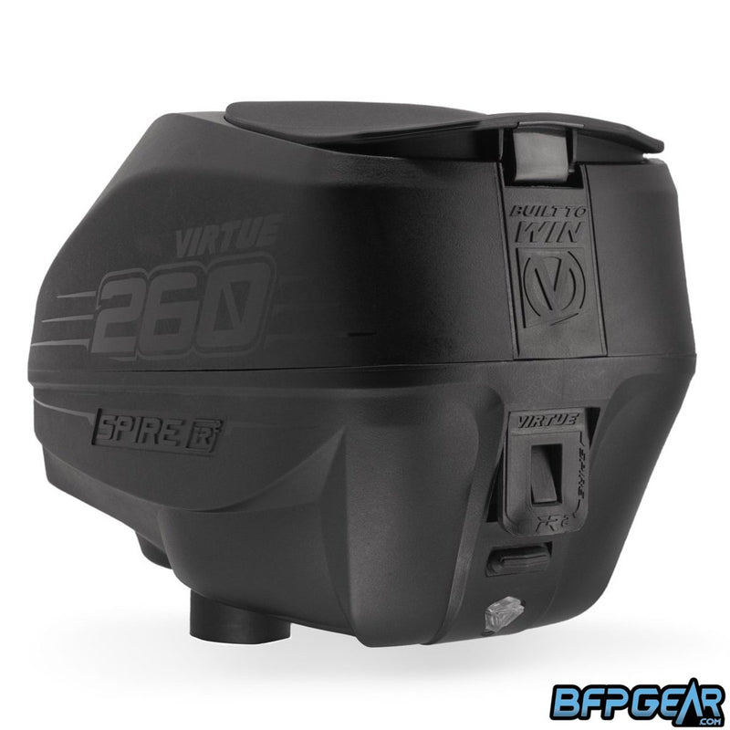 Virtue Spire 260 iR2 Electronic Paintball Loader - Black