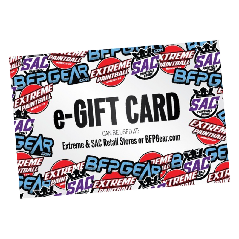 BFP/Extreme/Sac Paintball e-Gift Card