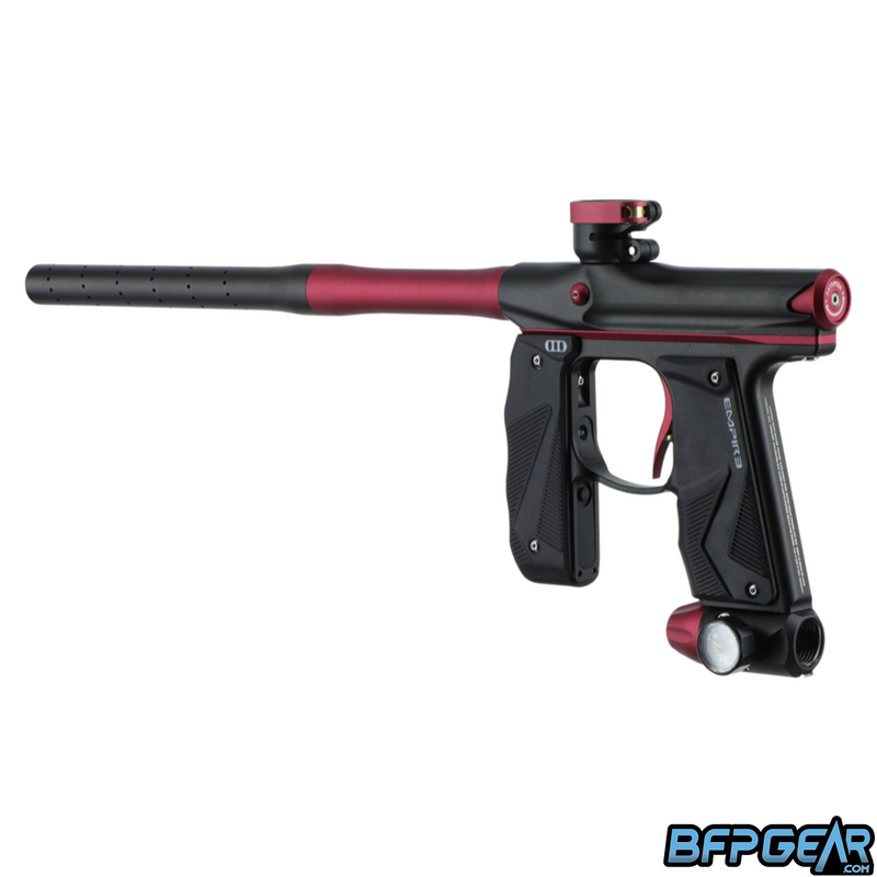 Empire Mini GS Paintball Gun - Dust Black / Red