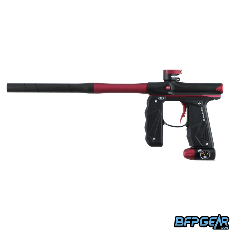 Empire Mini GS Paintball Gun - Dust Black / Red