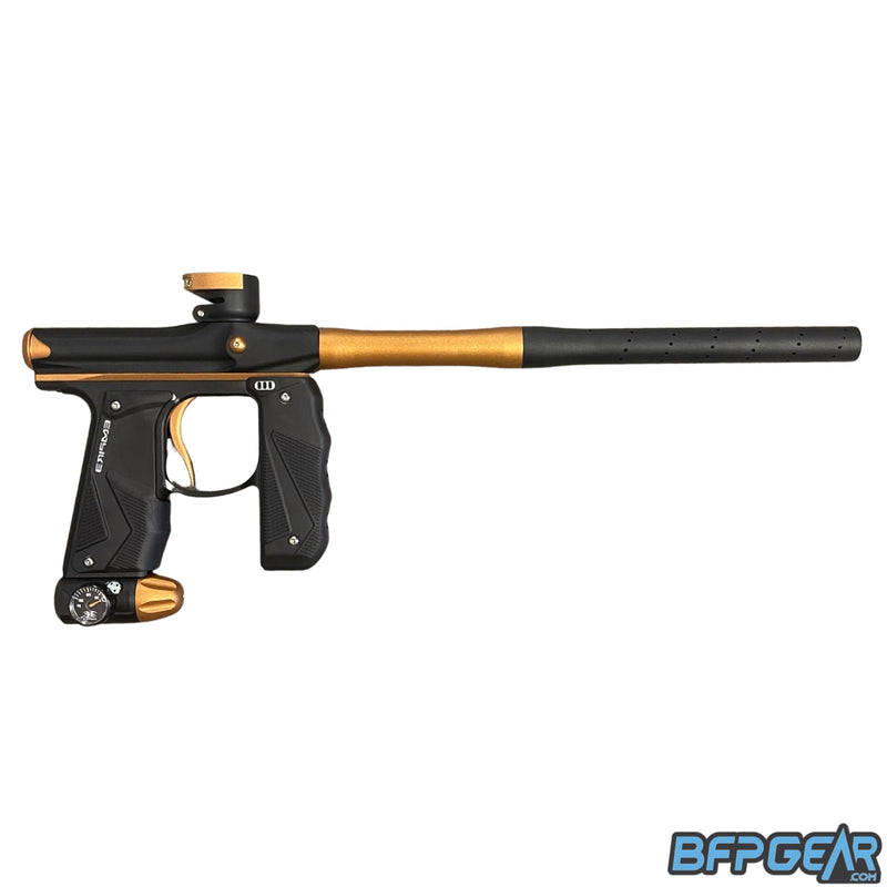 Empire Mini GS Paintball Gun - Dust Black / Orange CS