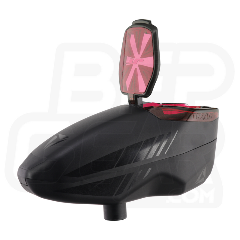 JT Triad Paintball Loader - Black/Red