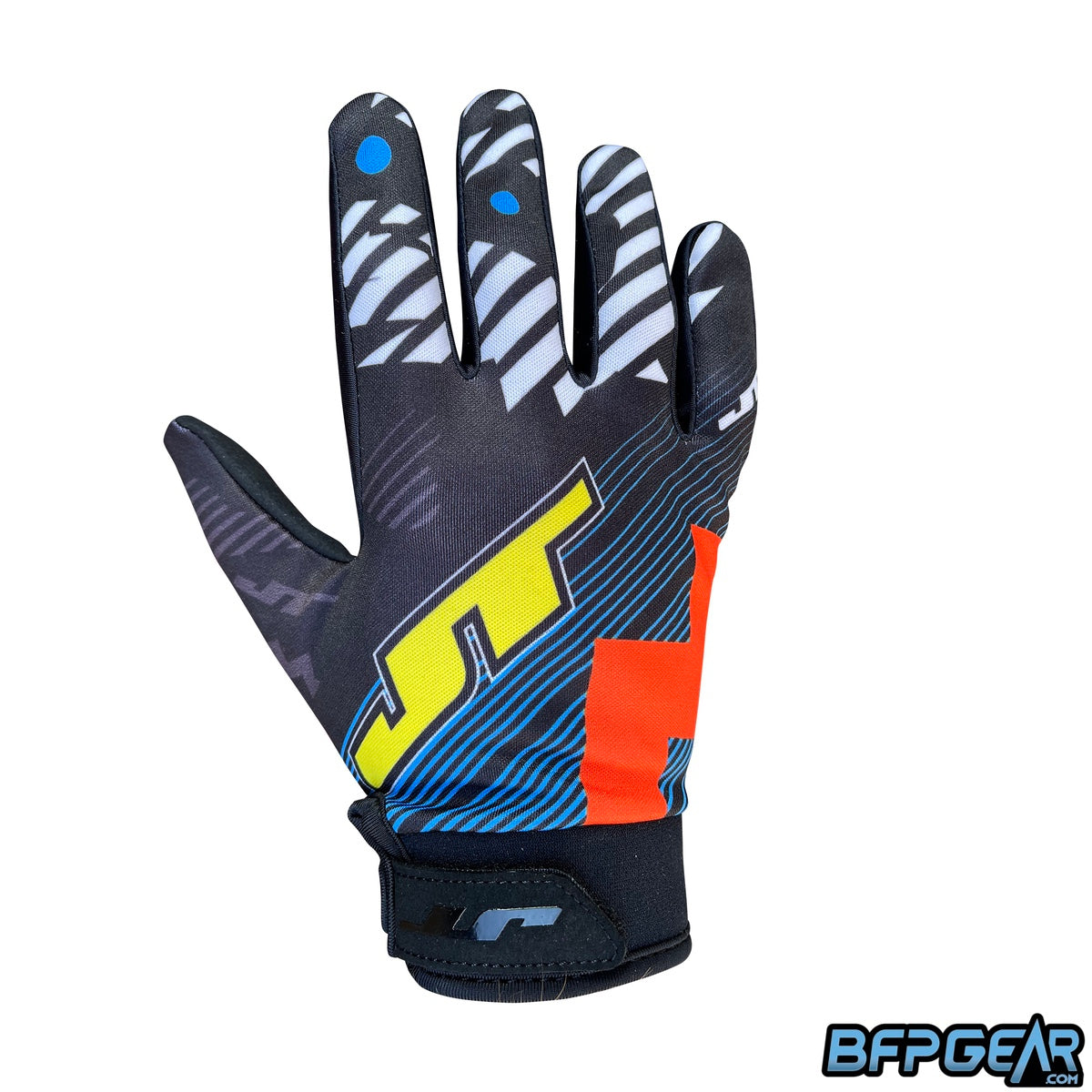 JT Flexgrip Paintball Gloves - Modern Bad Bones
