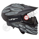 JT Flex 8 Full Coverage Paintball Goggle - Black/Grey