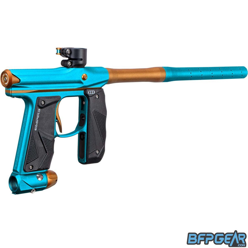 Empire Mini GS Paintball Gun - Dust Aqua / Orange